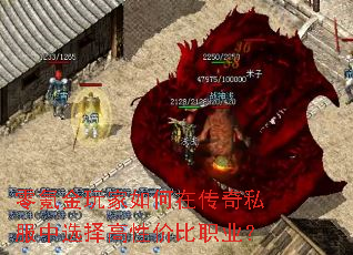 零氪金玩家如何在传奇私服中选择高性价比职业? 零氪金玩家如何在传奇私服中选择高性价比职业?