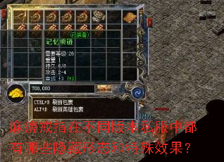 ��Խ�ָ�ڲ�ͬ�汾˽���ж�����Щ������̬������Ч����