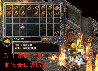 新手如何快速上手热血传奇口袋版2? 新手如何快速上手热血传奇口袋版2?