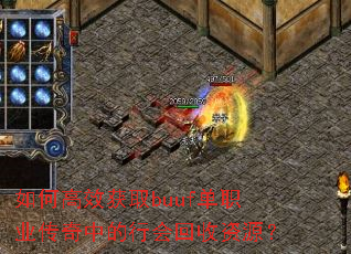 ��θ�Ч��ȡbuuf��ְҵ�����е��л������Դ��
