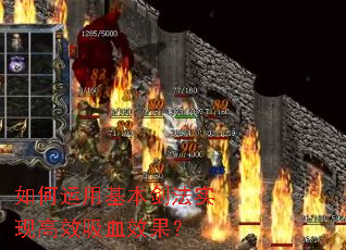 如何运用基本剑法实现高效吸血效果? 如何运用基本剑法实现高效吸血效果?