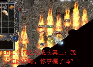 道士传奇练级成长其二:我的进阶攻略,你掌握了吗? 道士传奇练级成长其二:我的进阶攻略,你掌握了吗?