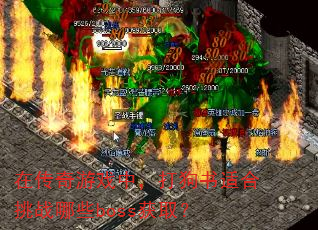 �ڴ�����Ϸ�У������ʺ���ս��Щboss��ȡ��