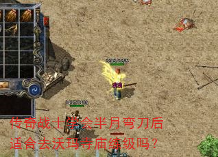 传奇战士学会半月弯刀后适合去沃玛寺庙练级吗? 传奇战士学会半月弯刀后适合去沃玛寺庙练级吗?