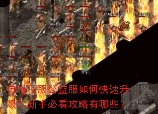 传奇私服公益服如何快速升级?新手必看攻略有哪些? 传奇私服公益服如何快速升级?新手必看攻略有哪些?