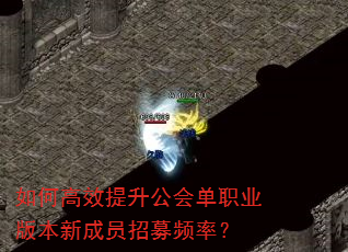 如何高效提升公会单职业版本新成员招募频率? 如何高效提升公会单职业版本新成员招募频率?
