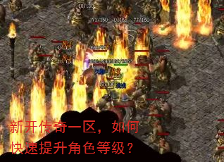 新开传奇一区,如何快速提升角色等级? 新开传奇一区,如何快速提升角色等级?