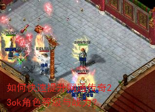 如何快速提升网通传奇23ok角色等级与战力? 如何快速提升网通传奇23ok角色等级与战力?