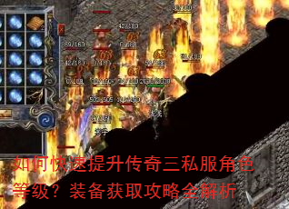 如何快速提升传奇三私服角色等级?装备获取攻略全解析 如何快速提升传奇三私服角色等级?装备获取攻略全解析