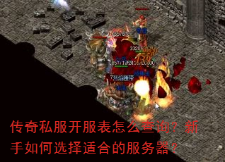 传奇私服开服表怎么查询?新手如何选择适合的服务器? 传奇私服开服表怎么查询?新手如何选择适合的服务器?