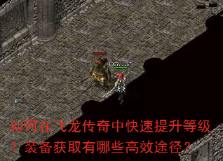 如何在飞龙传奇中快速提升等级?装备获取有哪些高效途径? 如何在飞龙传奇中快速提升等级?装备获取有哪些高效途径?